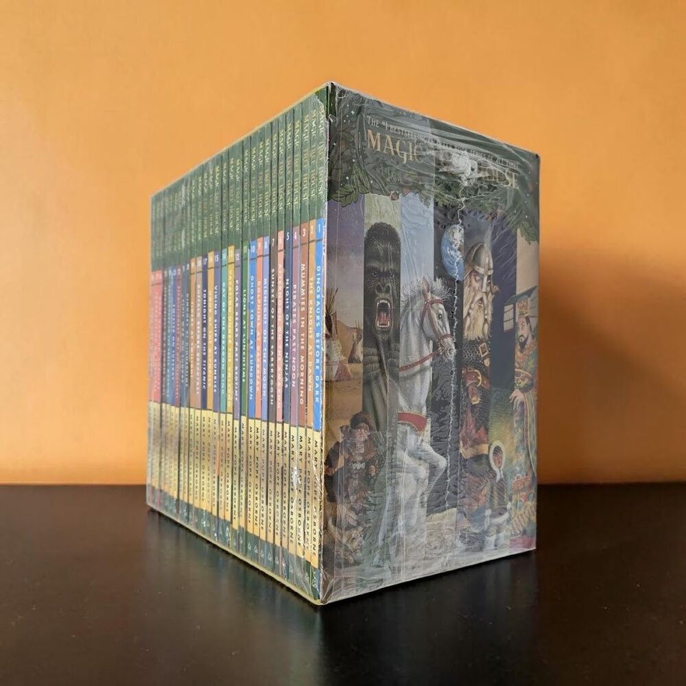 Set 3B: Magic Tree House A Library of Books 1-28 - Mary Pope Osborne Collection